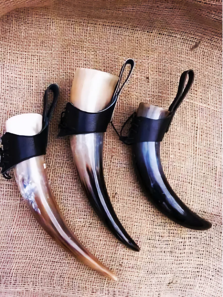 Authentic Viking drinking horn handmade by Hindustan Enterprises