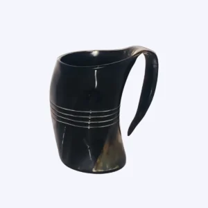 Handmade buffalo horn beer stein by Hindustan Enterprises